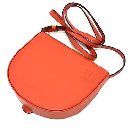 Sac à talon Anagram Loewe Orange
