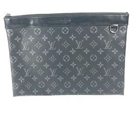 Sac Pochette Discovery Monogram Eclipse de Louis Vuitton Noir Monogramme