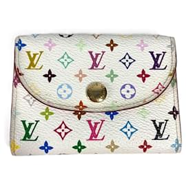 Louis Vuitton-Louis Vuitton Monogram Multicolore Business Card Case-White,Multiple colors,Other,Monogram