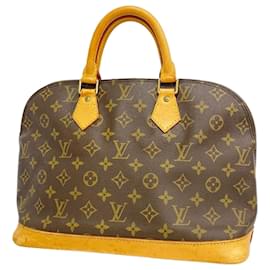 Louis Vuitton-Louis Vuitton Monogram Alma Handbag-Brown