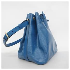 Louis Vuitton-Louis Vuitton Epi Petit Noe Shoulder Bag-Blue