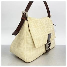Fendi-Sac à main Fendi Zucca Mamma Bucket-Marron,Beige