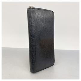 Louis Vuitton-Portefeuille long Zippy vertical Louis Vuitton M58412 Noir-Noir