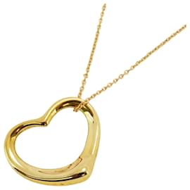 Tiffany & Co-Tiffany 18K Yellow Gold Heart Necklace-Other