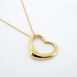 Tiffany & Co-Tiffany 18K Yellow Gold Heart Necklace-Other