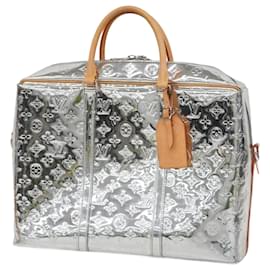 Louis Vuitton-Sac à main Louis Vuitton Monogram Mirror Neo PDV-Marron,Argenté