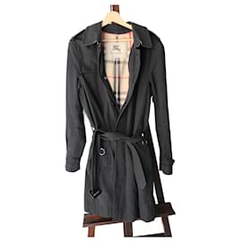 Burberry-Trench coats-Navy blue