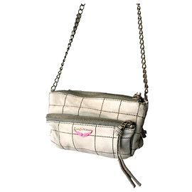 Bolsa de ombro Zadig & Voltaire em couro verde Verde