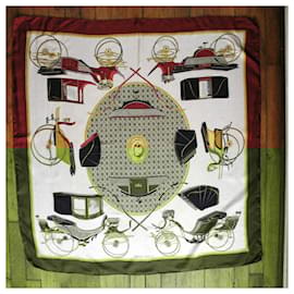 Hermès-Silk scarves-Multiple colors