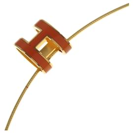 Hermès-Hermes Pop H Necklace for Women-Golden