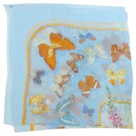 Hermès-Hermes Provencal Dance Silk Scarf-Light blue