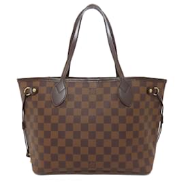 Louis Vuitton-Louis Vuitton Damier Canvas Neverfull PM Tote Bag-Damier ebene