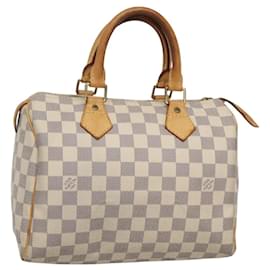 Louis Vuitton-LOUIS VUITTON Damier Azur Speedy 25 Hand Bag N41534 LV Auth 123667-Other