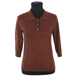 Manoush Braune Langarmoberteile Braun