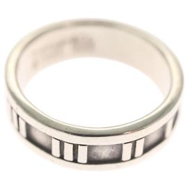 Autre Marque Atlas Ring TIFFANY&Co. Silber Ag925 Auth 119914 Silber