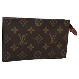 LOUIS VUITTON Monogram Bucket PM Accessory Pouch Vintage LV Auth 124137 Monogram
