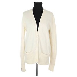 Eric Bompard Cardigan en cachemire écru Écru