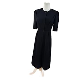 Autre Marque-NON SIGNE / UNSIGNED Dresses T.international S Wool-Black