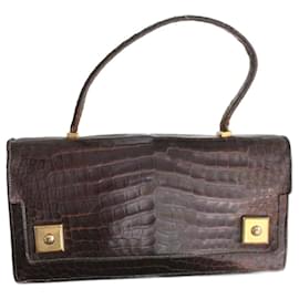 Hermès-Sacs à main-Marron