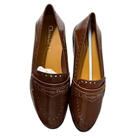 Dior-mocassino dior 35 nuovo-Brown
