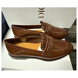 Dior-mocassino dior 35 nuovo-Brown