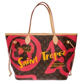 Sac LOUIS VUITTON Neverfull en Toile Marron - 102659 Marron