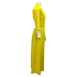 Autre Marque-Antonelli Firenze Verde Green Muray Wrap Maxi Dress-Green