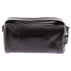 Prada-Sac à bandoulière en cuir nappa-Brown