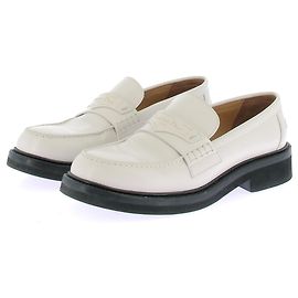 Christian Dior Lederloafers 'Dior Boy' Weiß