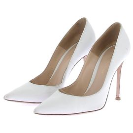 Gianvito Rossi Escarpins blancs "105" Blanc