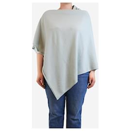 Crimson-Matcha Classic poncho - One size-Green