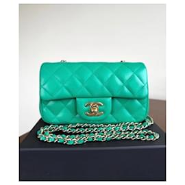 Chanel-Sac Chanel timeless extra mini vert-Vert
