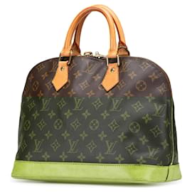 Louis Vuitton-Louis Vuitton Brown Monogram Alma PM-Brown