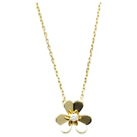 Van Cleef & Arpels-Van Cleef & Arpels Mini Frivole Necklace-Golden