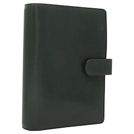 Louis Vuitton-LOUIS VUITTON Taiga Agenda MM Day Planner Cover Epicea R20403 LV Auth th5975-Other