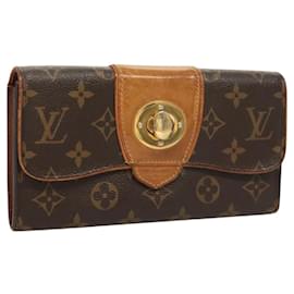 Louis Vuitton-LOUIS VUITTON Monogram Portefeuille Boetie Long Wallet M63220 LV Auth th6026-Monogram