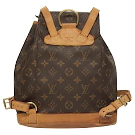 Louis Vuitton-LOUIS VUITTON Monogram Montsouris MM Backpack M51136 LV Auth 121639-Monogram