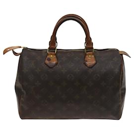 Louis Vuitton-LOUIS VUITTON Monogram Speedy 30 Hand Bag M41526 LV Auth 119083-Monogram