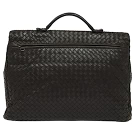 Autre Marque-BOTTEGA VENETA INTRECCIATO Hand Bag Leather Brown 122139 Auth bs25528-Brown