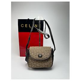 Céline Vintage Celine Paris Macadam Tasche Triomphe Kamel