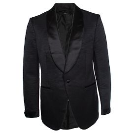 Tom Ford, perforierte Smokingjacke Black Shelton Schwarz