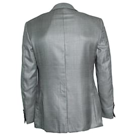 Autre Marque-Kingsman, Prince of wales checked wool blazer-Black,White