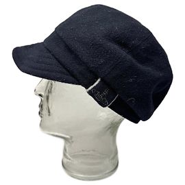 Vintage Vivienne Westwood wool Hat navy black S/m Navy blue