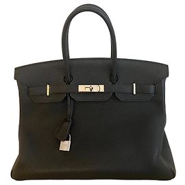 Hermès HERMES BIRKIN 35 TOGO BLACK Black