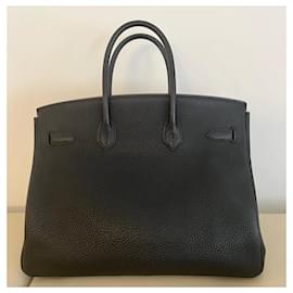 Hermès-HERMES BIRKIN 35 TOGO NOIR-Noir