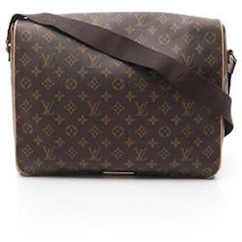 Louis Vuitton-Sac à épaule Monogram Abbesses de Louis Vuitton-Marron