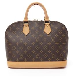 Louis Vuitton-Louis Vuitton Alma PM Monogram Handbag-Brown