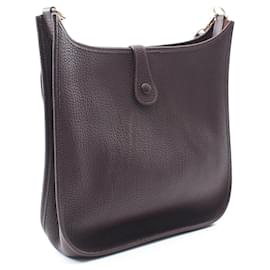 Hermès-Sac à épaule Hermes Evelyne 1 GM Fjord-Marron