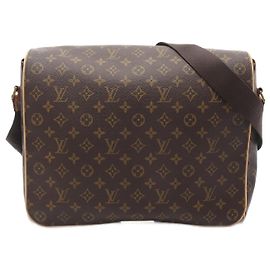 Louis Vuitton Abbesses Monogram Schultertasche Braun