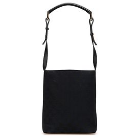 Borsa a spalla Gucci in tela GG blu Blu Blu navy